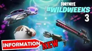 Fortnite 17.50 Wild Week 3 !! High Tech Hijinks Quick Guide / IO weapons only challenge - Update