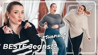 Schmeiß Deine alten Jeans weg! DAS ist die BESTE 🤩 #Halara Winter Curvy Try On Haul