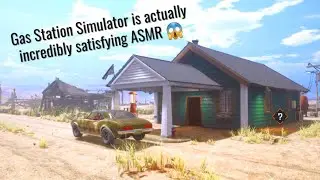 ASMR | Playing Gas Station Simulator for satisfying tingles ⛽