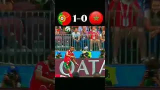 2018 FIFA World Cup Portugal vs Morocco 1-0 #viral #shorts