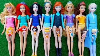 Satisfying with Unboxing & Review Disney Princess Frozen ELSA & Jasmine Toys! ASMR Relaxing