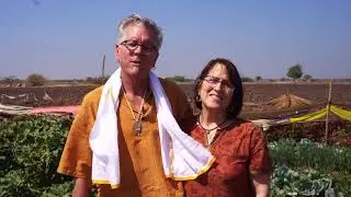 American Try Indian Food First Time in a Village