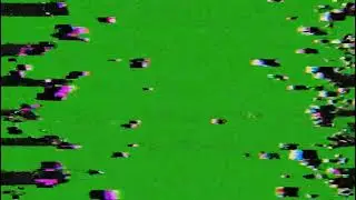 Realistic Green Screen Glitch Screen Effect | Free Download Digital Distortion FX