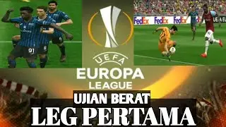 europa league pes 2021 master league ps3 gameplay LEG PERTAMA