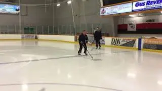 Puckface Hockey Training: Skating Mechanics E6 (Push/Scrape for Posture)