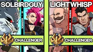 2XKO ▰ LIGHTWHISP (Braum-Darius) vs SOLBIRDGUY (Vi-Warwick) ▰ 2XKO Pro Replays