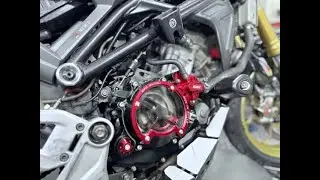 SPD Clutch Cover With High Flow Water Pump Honda CBR & Exmotion