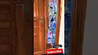 window door glass design
