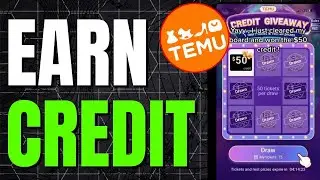HOW TO EARN TEMU CREDIT! (FULL GUIDE)