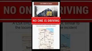 The Train With NO Driver... (True Story)🚂 #mystery #documentary #shortsvideo #shorts #true #mystery