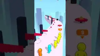 Canvas Run - ( Android & ios ) part 2 / mobile games #shorts