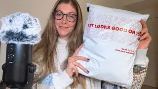 ASMR Set Active x Parke Try-On Haul | Close Whispers & Fabric Sounds