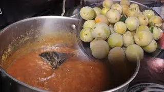 yellow plum jam
