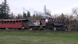 Hillcrest #1 Shay Steam Locomotive: Christmas Express Big Curve