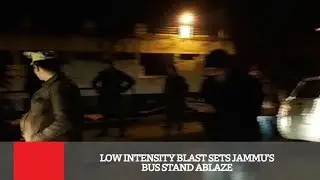 Low Intensity Blast Sets Jammu&rsquo;s Bus Stand Ablaze