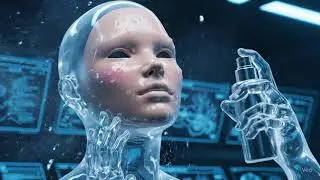 Glass Makeup ASMR | Glass model Ai robot | Asmr trending video #asmr #makeup #makeuptutorial