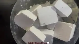 🤍Soft fluffy fresh chalk crush asmr video @flowerchildasmr_ #relax #oddlysatisfying #asmr community