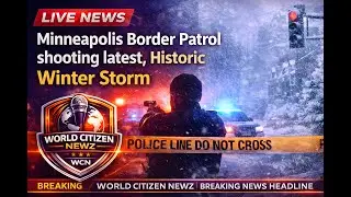 LIVE BREAKING NEWS: Minneapolis Border Patrol Shooting Update & Historic Winter Storm