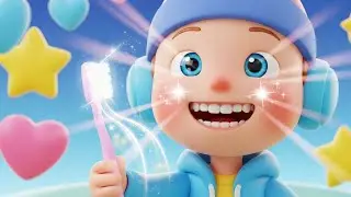 Brush Your Teeth Dance Rhyme for Kids | Fun Hygiene Song & Nursery Rhyme for Toddlers 🪥💃🎶