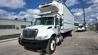 857304-FOR SALE: 2020 INTERNATIONAL MV607 &ndash; 26&rsquo; REEFER TRUCK WITH 3,000 LB LIFTGATE, NON-CDL