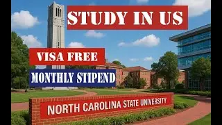 Fully Funded North Carolina State University Scholarships 2026 | Study in USA Without IELTS! 🌎🎓