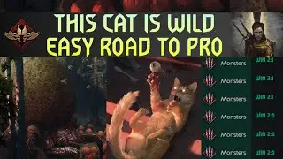 EASY PRO RANK WITH MULTIPLE CATS | MONSTERS DECK | GWENT 10.7