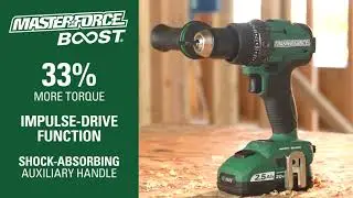 Masterforce BOOST&reg; 20-Volt Brushless Cordless 1/2