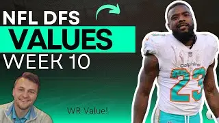 NFL DFS: Week 10 Value Plays [Sleeper Picks + 3X Options - DraftKings]