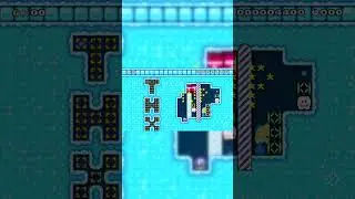on & off mayhem speedrun [10s] [SMM2] [HQ7-HQ7-4TF]