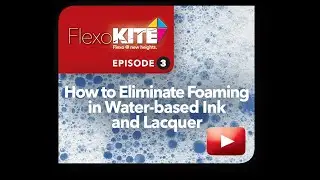 How to Eliminate Ink &ndash; Lacquer Foaming with Water Based Inks