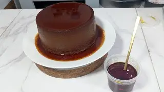 Como hacer quesillo alto chocoflan caramelo desmoldante easy flan recipe leche asada crema volteada