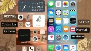 How to apply theme like apple mobile / customize your theme like ios apple