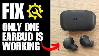 С JBL Wave Buds работает только один наушник &mdash; как это исправить