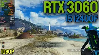 RTX 3060 12GB + I5 12400F - Delta Force - 1080p - All Settings