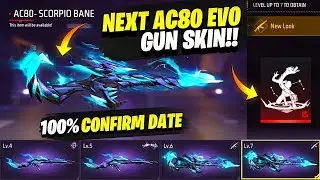 Next AC80 Evo Gun Skin Confirm Date - New Transformation Emote !! Free Fire || ICONIC G