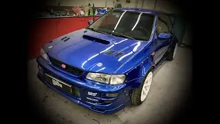 Subaru Impreza WRX Sti GC8 Coupe part 3 (Покраска и установка)
