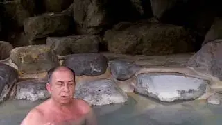 Zao Hot Spring in Japan