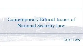 LENS Conference 2014: LAWshaping in National Security | Maj. Gen. Steven Lepper, USAF (Ret.)