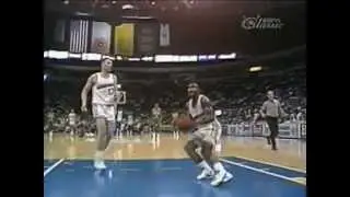 Tim Hardaway's First NBA Dunk (1990)