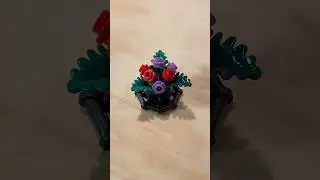HOW TO SIMPLE & EFFECTIVE LEGO Flower Plant using Pick A Brick wall pieces! #legomoc #legotutorial