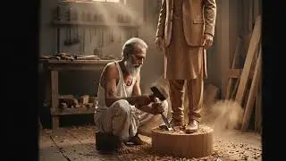The Artisan's Masterpiece: Imran Khan Statue 🪵✨ | 3D AI Animation | AImagined Tales