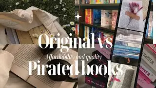 Original paper backs vs Pirated books ✨ Which is more affordable? 🤷&zwj;♀️Affordability 💸 | Quality 🌷
