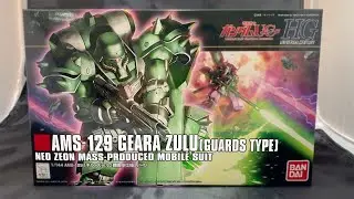 Один из моих любимых проектов - AMS-129 GEARA ZULU (Guards Type) [1/144 HG]