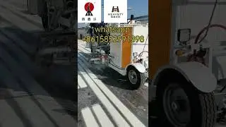 660 driving type thermoplastic spray road marking machine #roadmarking #roadmarkingmachine