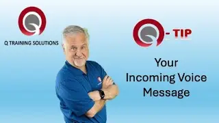 Incoming Voice Message | Sales Q-Tip | Sales Training | Improving Sales | @qtrainingsolutions2880