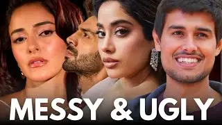 Ananya Pandey & Kartik Aryan's Cringe Acting | Dhruv Rathee & Janhvi Kapoor Thumbnail Controversy 