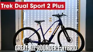 Обзор гибридного электровелосипеда Trek Dual Sport 2 Plus 2023 года