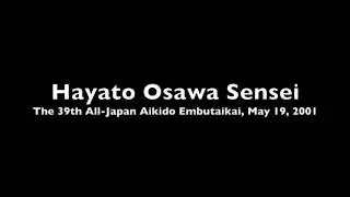 Hayato Osawa Sensei at the 39th All-Japan Aikido Demonstration