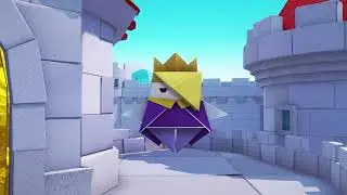Paper Mario Origami King commercial nintendo switch rpg tvcm cm pub usa us american north america
