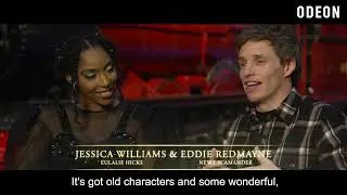 ODEON meets the Fantastic Beasts 3 cast | Eddie Redmayne, Mads Mikkelsen, and more